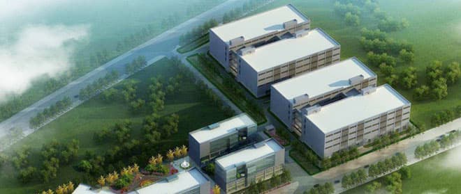 大数据中心鸟瞰图