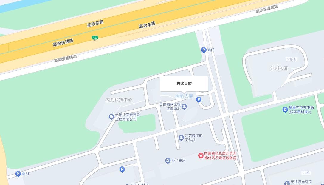 无锡总部地图